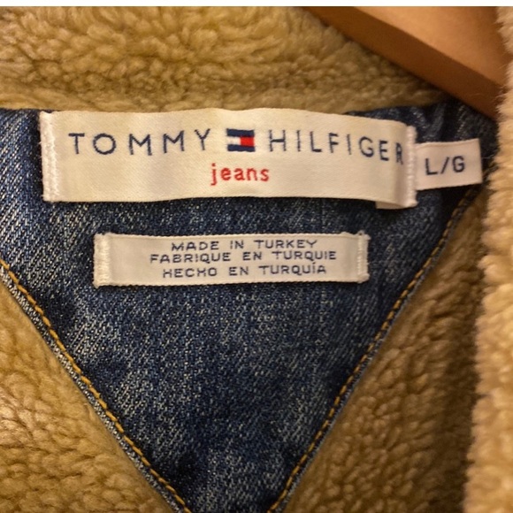 Tommy Hilfiger woman’s jean jacket size L - Picture 3 of 5